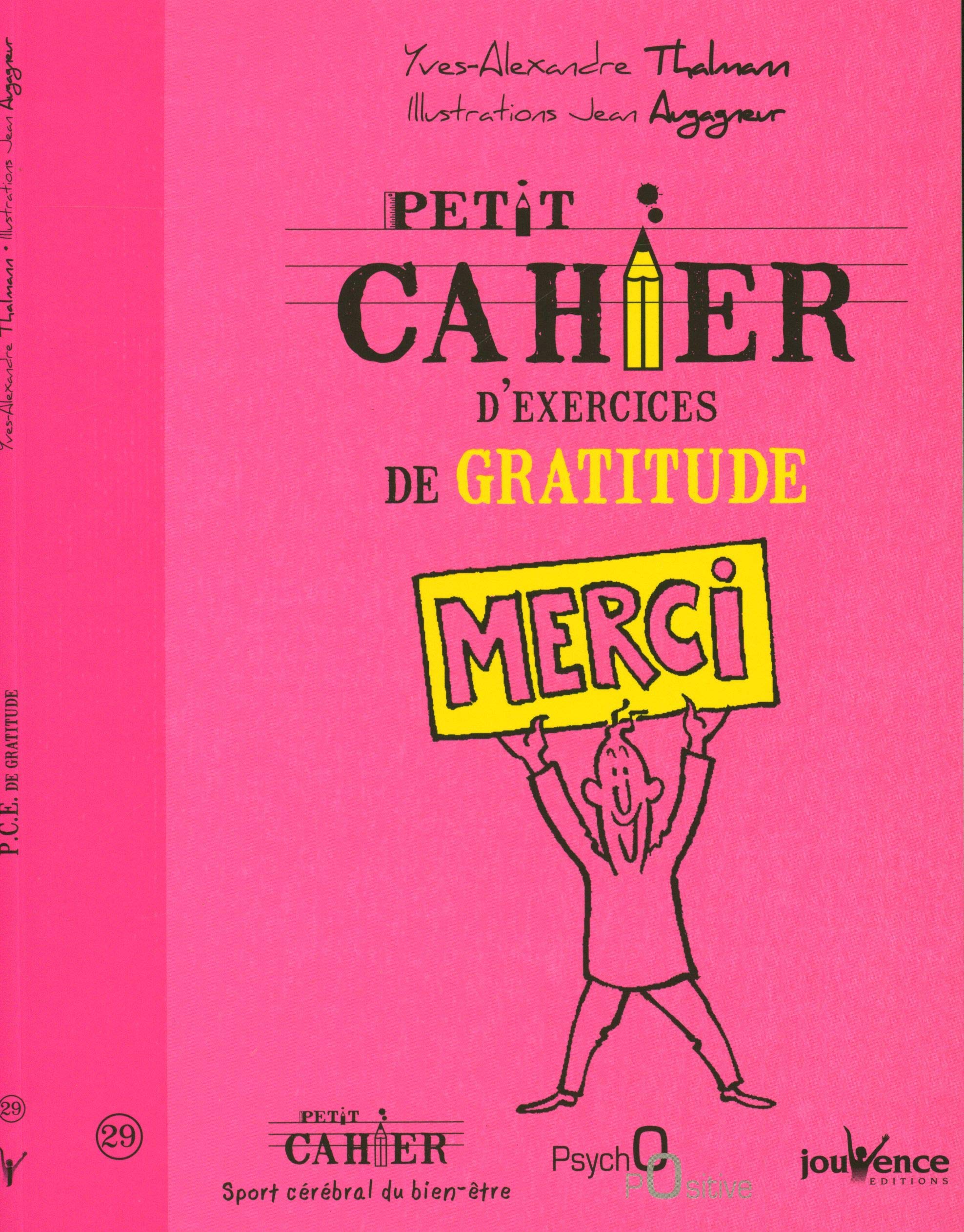 Petit cahier d'exercices de gratitude